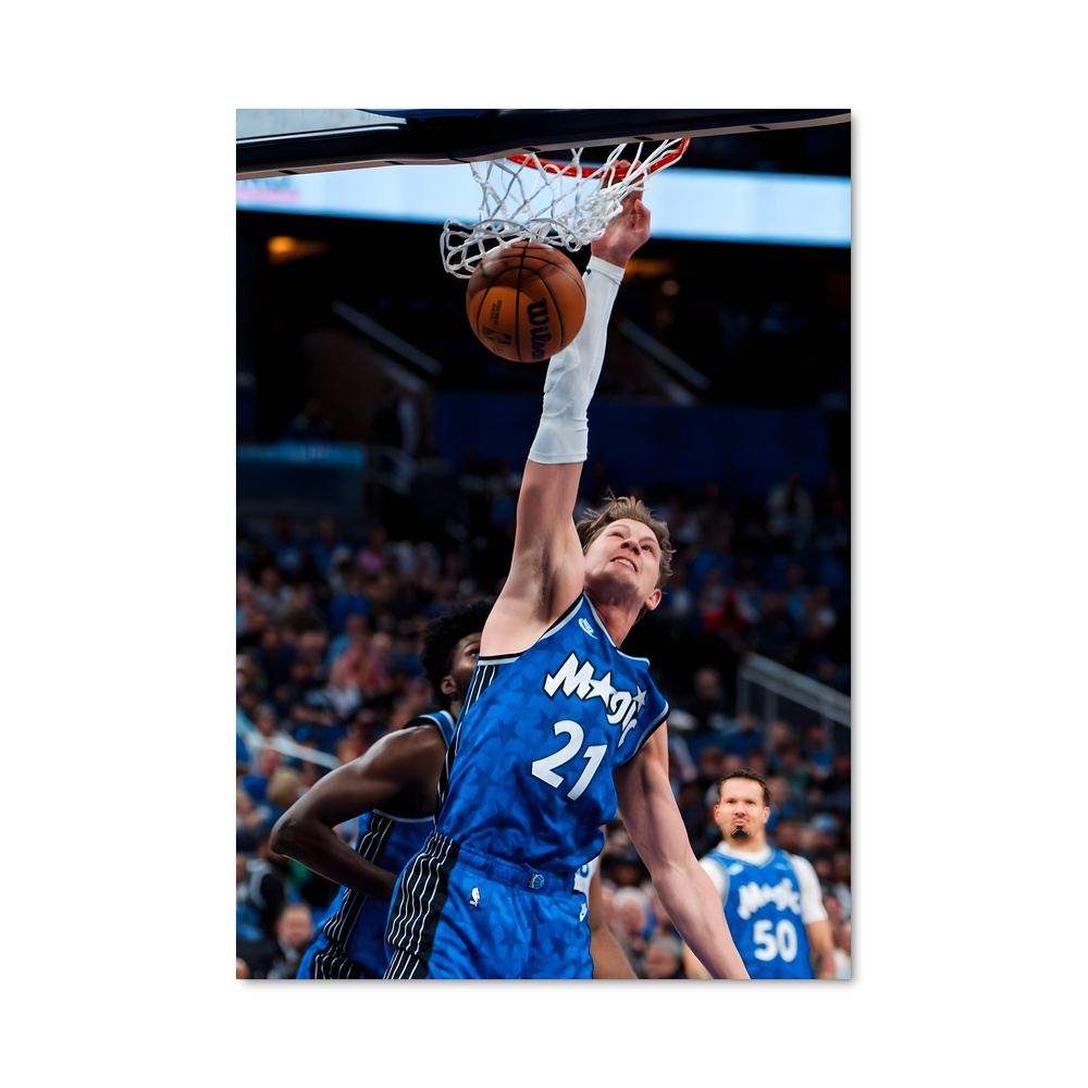 Poster Moritz wagner vol – affiche Basketball